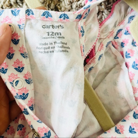 Carter’s Sleeveless Jumpsuit Baby Girl - Picture 5 of 10